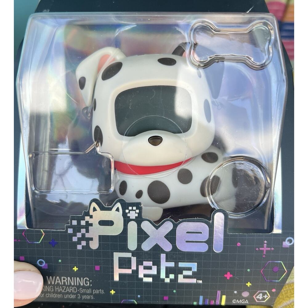 MGA Entertainment Pixel Petz Dalmatian Interactive Toy Dog 100+ Expressions